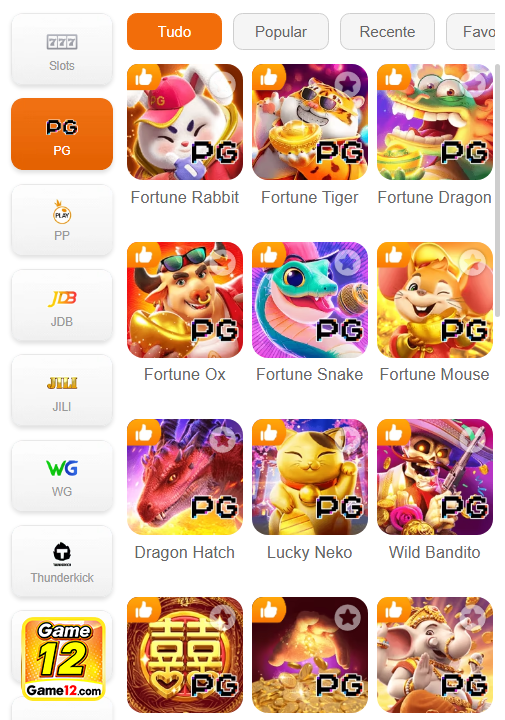 Jogos Certificados game12.com