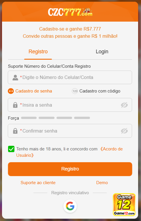 Recompensas VIP game12.com